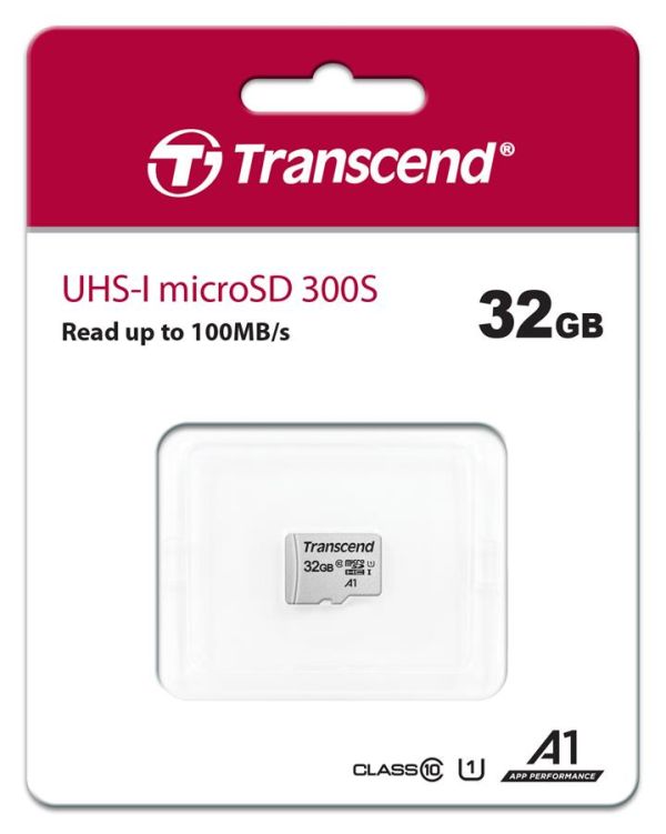 Карта пам'яті Transcend microSD   32GB C10 UHS-I R100/W20MB/s