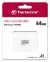 Карта пам'яті Transcend microSD   64GB C10 UHS-I R100/W20MB/s