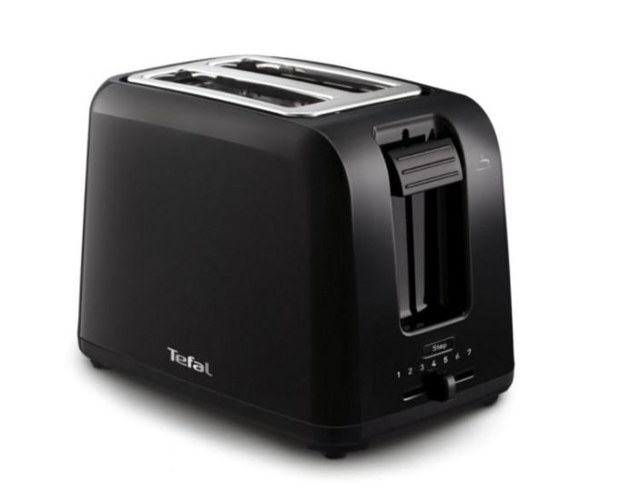 Тостер Tefal Vita 800Вт, пластик, чорний
