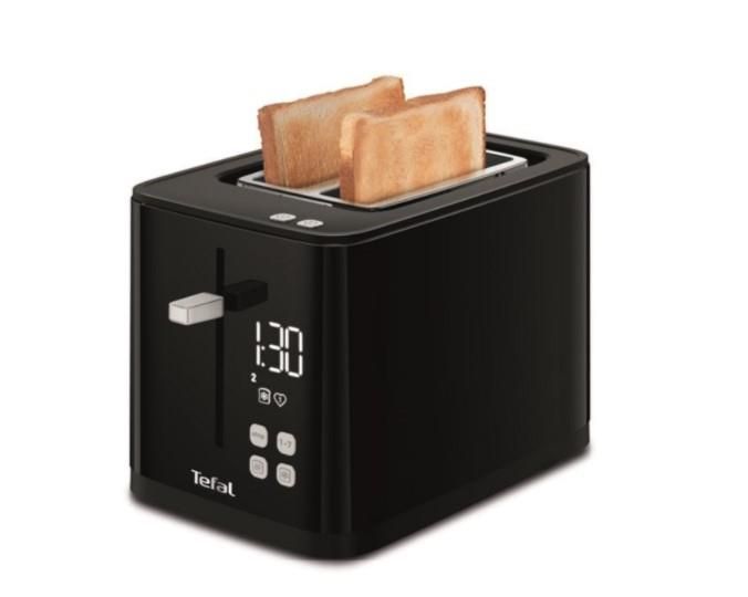 Тостер Tefal Digital 850Вт, LED дисплей, пластик, чорний