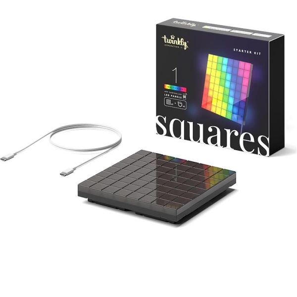 Панель Smart LED Twinkly Squares 1 Starter RGB IP20 16х16см USB-C