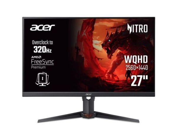 Монітор Acer 27"Nitro XV270UF3bmiiprx 2xHDMI, DP, MM IPS, 2560x1440, 320Hz, 1ms