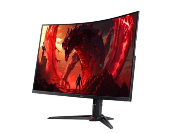 Монітор Acer 31.5" Nitro XZ323QUZ1bmiiprx 2xHDMI, DP, MM VA, 2560x1440, 280Hz, 1ms, CURVED