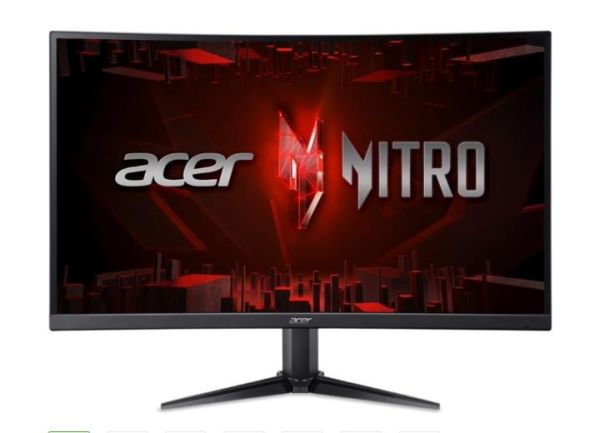 Монітор Acer 23.8" QG241YP6bmipx HDMI, DP, MM, IPS, 144Hz, 1ms, FreeSync