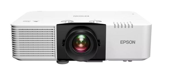 Проєктор Epson EB-L890E WUXGA, 8000 lm, LASER, 1.35-2.2, WiFi, білий