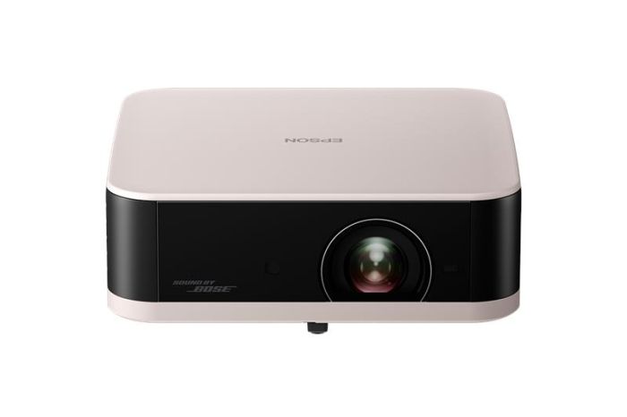 Проєктор Epson EF-61R FHD, 700 lm, LASER, 1.2, Google TV, рожевий