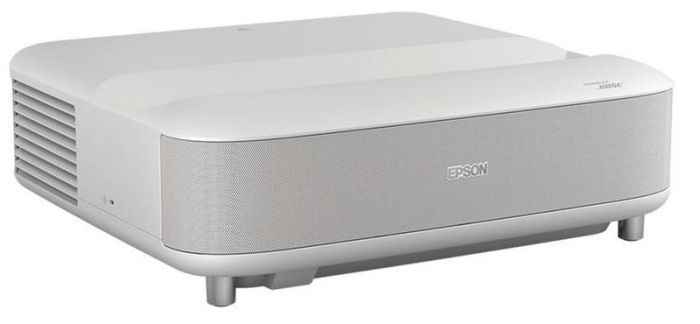 Проєктор Epson EH-LS670W UHD, 3600 lm, LASER, 0.25, WiFi, білий