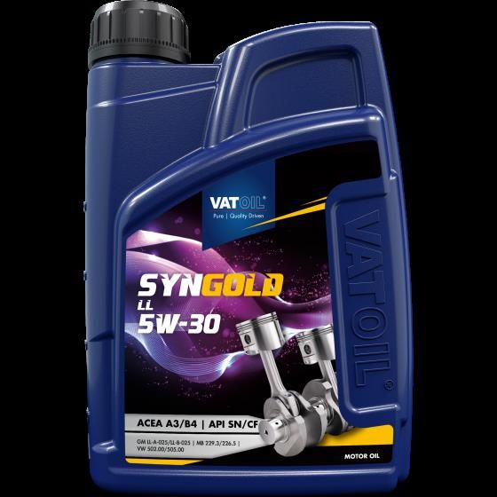 Олива моторна VATOIL SynGold LL 5W-30 1л (10-1 LL) (50016)