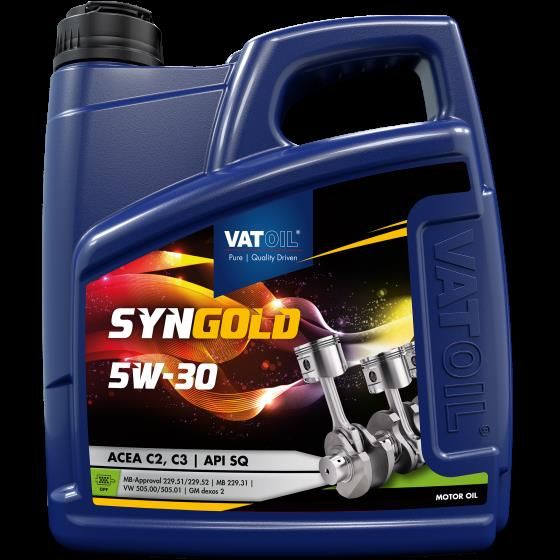 Олива моторна VATOIL SynGold 5W-30 4л (10-4) (50026)