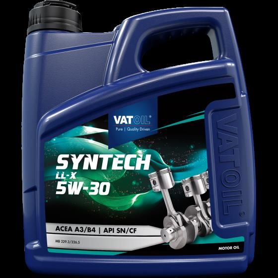 Олива моторна VATOIL SynTech LL-X 5W-30 4л (10-4 LL-X) (50425)