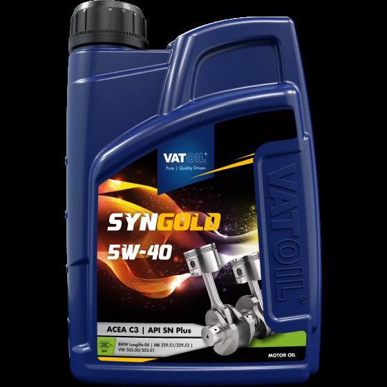 Олива моторна VATOIL SynGold 5W-40 1л (11-1) (50010)