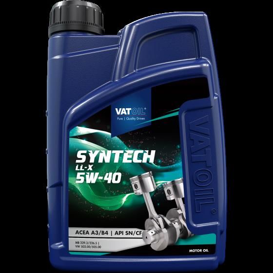Олива моторна VATOIL SynTech LL-X 5W-40 1л (11-1 LL-X) (50034)