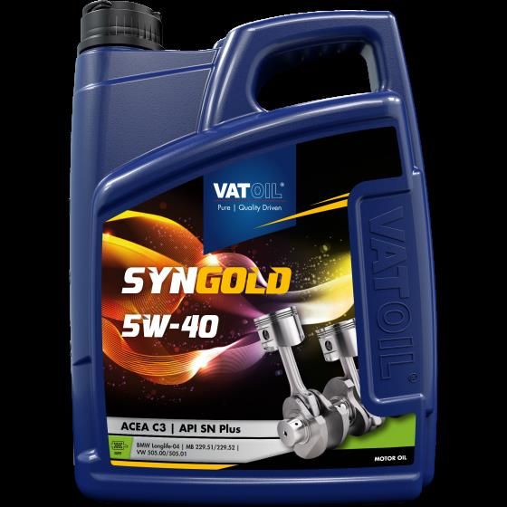 Олива моторна VATOIL SynGold 5W-40 5л (11-5) (50195)