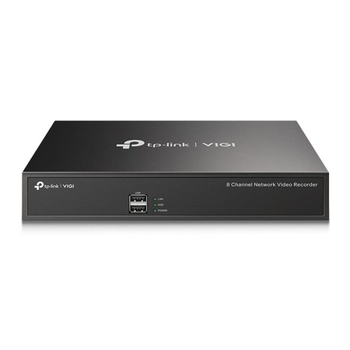 IP-Відеореєстратор TP-LINK VIGI NVR1008H 8 каналів, 2xUSB, H265+, 1xHDD, до 10 ТБ