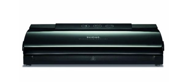 Вакууматор Tefal Classic для пакетів, 35см, електронне керування, +18 пакетів,, пластик, чорний
