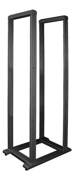 Стійка ZPAS 19", 36U, SRX, підлогова дворамна, глибина 800 мм, максимально 250кг, чорна