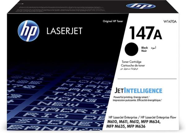 Картридж HP 147A LJ M611/M612/M635/M636 Black (10 500стор)