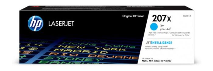 Картридж HP 207X CLJ M255/M282/M283 Cyan (2450 стор)