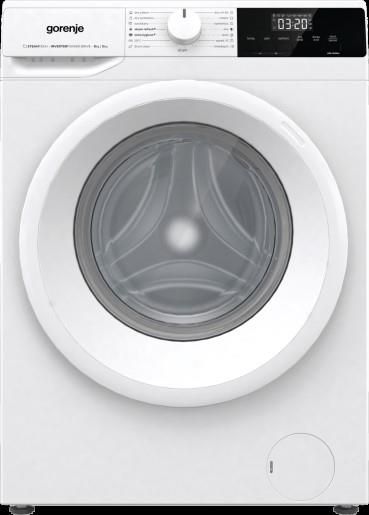 Прально-сушильна машина Gorenje фронтальна, 8(5)кг, 1400, A+, 55см, дисплей, пара, інвертор, білий