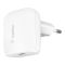 Зарядний пристрій мережевий Belkin 20Вт USB-C PD PPS, білий