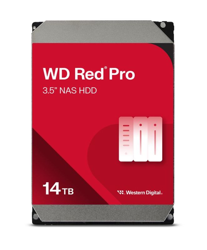 Жорсткий диск WD 14TB 3.5" 7200 512MB SATA Red Pro NAS