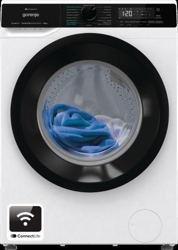 Прально-сушильна машина Gorenje фронтальна, 9(6)кг, 1400, A+, 55см, дисплей, інвертор, Wi-Fi, білий
