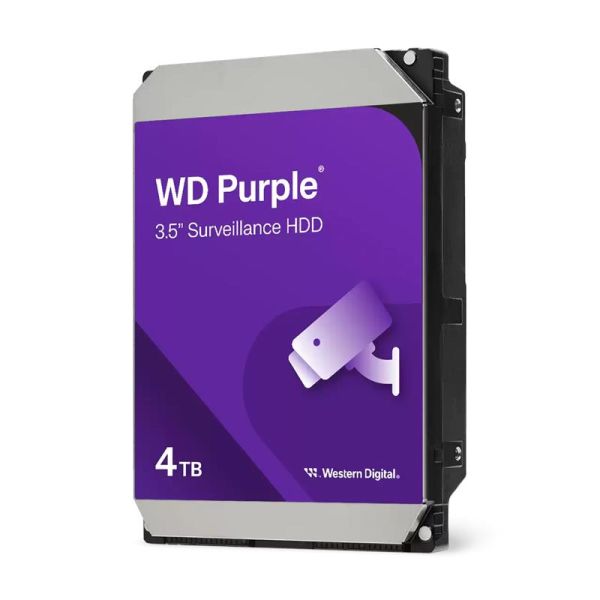 Жорсткий диск WD  4TB 3.5" 128MB SATA Purple Surveillance