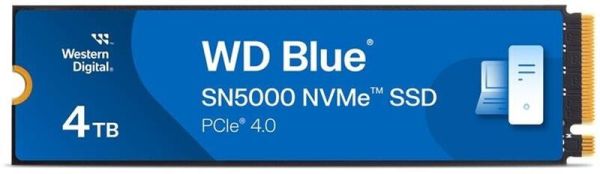 Накопичувач SSD WD M.2 4TB PCIe 4.0 Blue SN5000