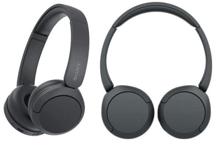 Навушники On-ear Sony WH-CH520 BT 5.2, SBC, AAC, Wireless, Mic, Чорний