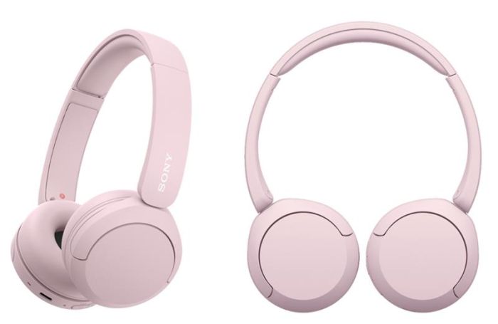 Навушники On-ear Sony WH-CH520 BT 5.2, SBC, AAC, Wireless, Mic, Рожевий