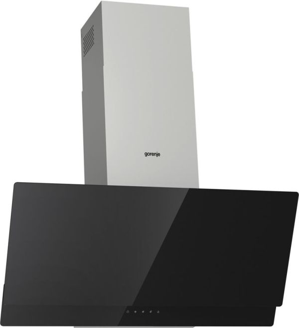 Витяжка Gorenje похила, 90см, 608м.куб/год, чорний