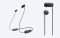 Навушники In-ear Sony WI-C100 BT 5.0, IPX4, SBC, AAC, Wireless, Mic, Чорний