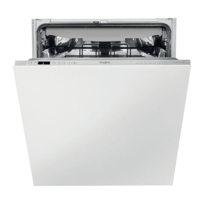 Посудомийна машина Whirlpool вбудована, 14компл., D, 60см, дисплей, 3й кошик, білий