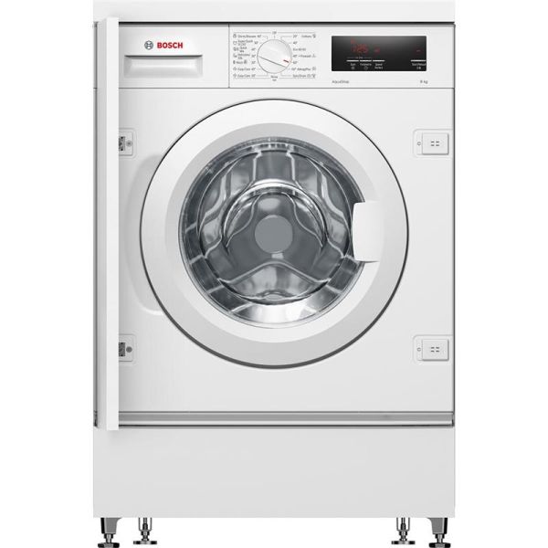 Пральна машина Bosch вбудовувана фронтальна, 8кг, 1200, C, 55см, дисплей, білий