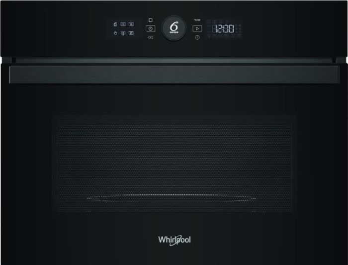 Духова шафа Whirlpool електрична компактна, 40л, дисплей, конвекція, ф-ція мікрохвиль, чорний