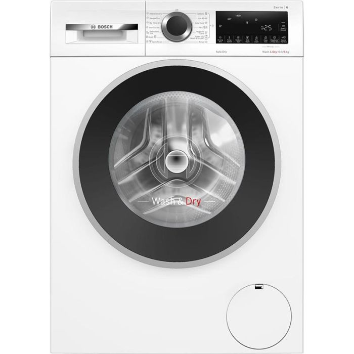 Прально-сушильна машина Bosch фронтальна, 10.5(6)кг, 1400, A, 60см, дисплей, інвертор,білий
