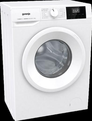 Пральна машина Gorenje фронтальна, 7кг, 1200, A+, 43.5см, дисплей, пар, інвертор, білий