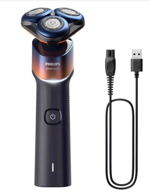 Бритва електр. Philips Series 5000,  бритв.головок-3, Li-Ion, сух.+волог., чорний