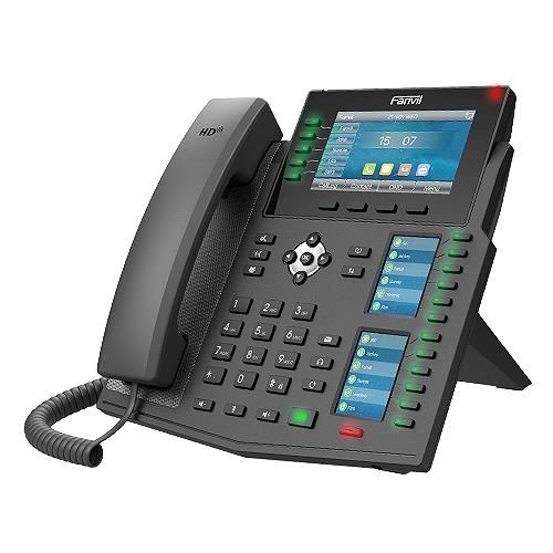 Телефон IP Fanvil X6U 2xGE LAN, 1xUSB-A, BT4.2, SIP, VPN, PoE, 4.3" кольоровий екран