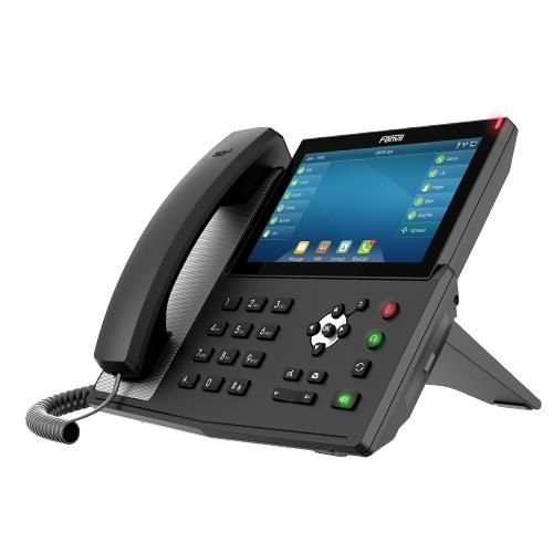 Телефон IP Fanvil X7 2xGE LAN, 1xUSB-A, BT4.2, Wi-Fi, 20 SIP Lines, 127 DSS key, PoE, 7.0" кольоровий тач-дисплей