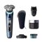 Бритва електр. Philips Series i9000 Prestige SkinIQ,  бритв.головок-3, Li-Ion, сух.+волог., індикатор заряду, твердий чохол, синій