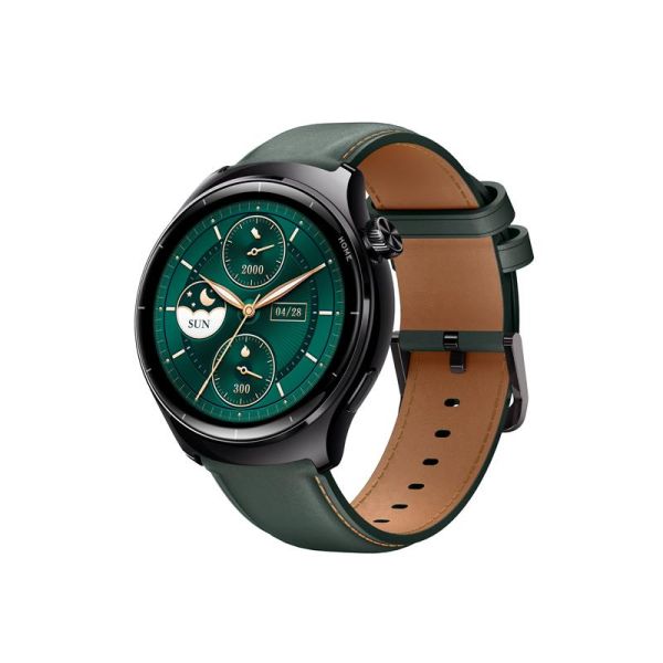 Смарт-годинник Mibro Lite 3 Pro 45мм, 1.32", 466x466, AMOLED, BT 5.3, GPS, 5 ATM, темно-зелений