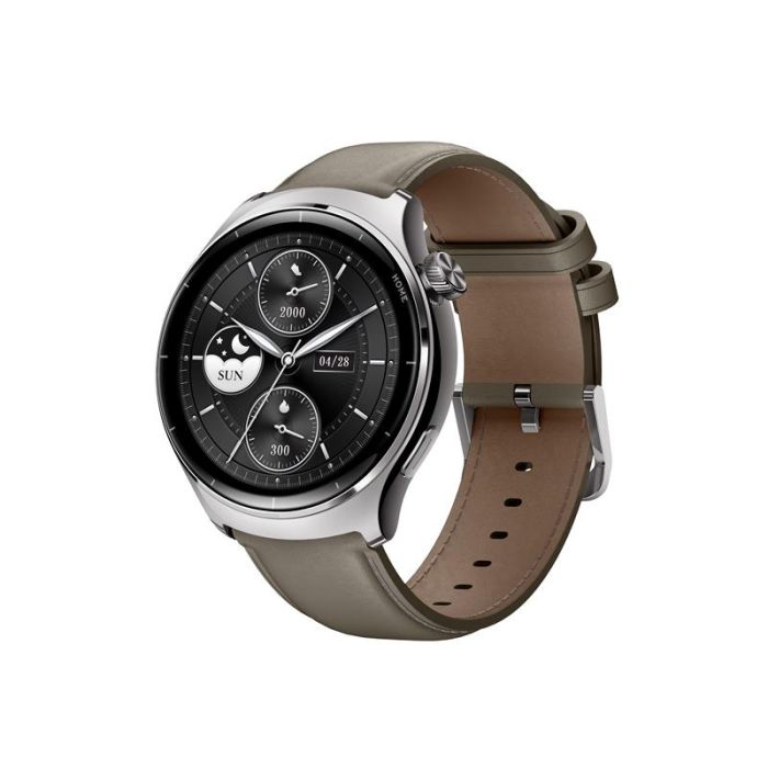 Смарт-годинник Mibro Lite 3 Pro 45мм, 1.32", 466x466, AMOLED, BT 5.3, GPS, 5 ATM, сірий хакі