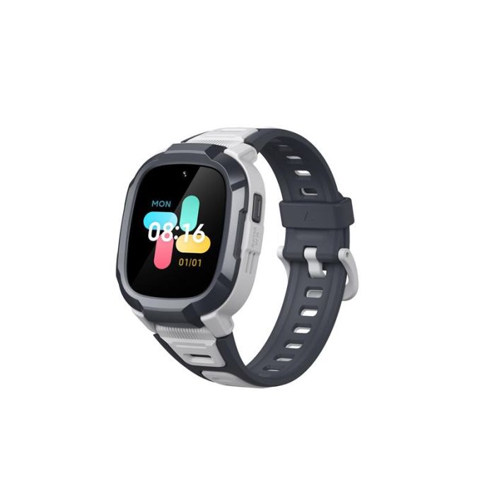 Дитячий годинник-телефон Mibro P6, 1.4", 240x280, GPS, 2MP, 900мА·год, 2АТM, сірий