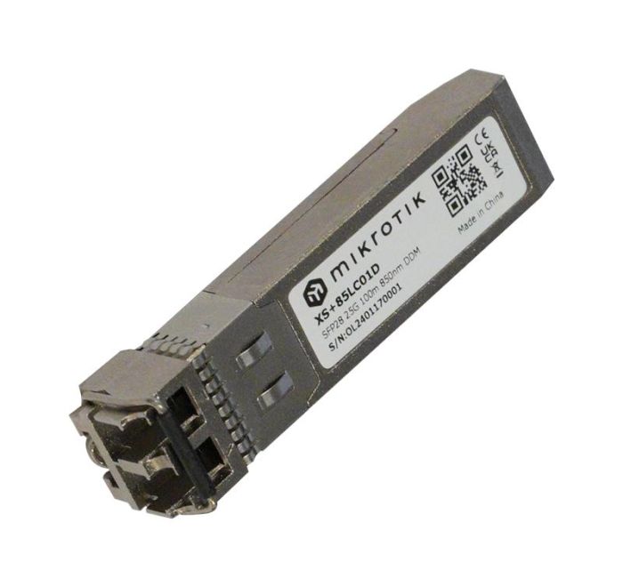 Трансивер MikroTik XS+85LC01D SFP28, MM, 100м, LC