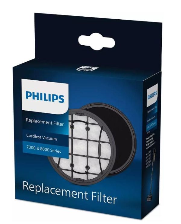 Змінний фільтр для бездротових пилососів Philips Cordless VC 7000 & 8000 Series