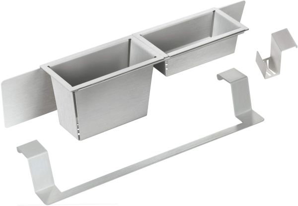 Набір аксесуарів Deante Magnetic для кухонної мийки, сталь